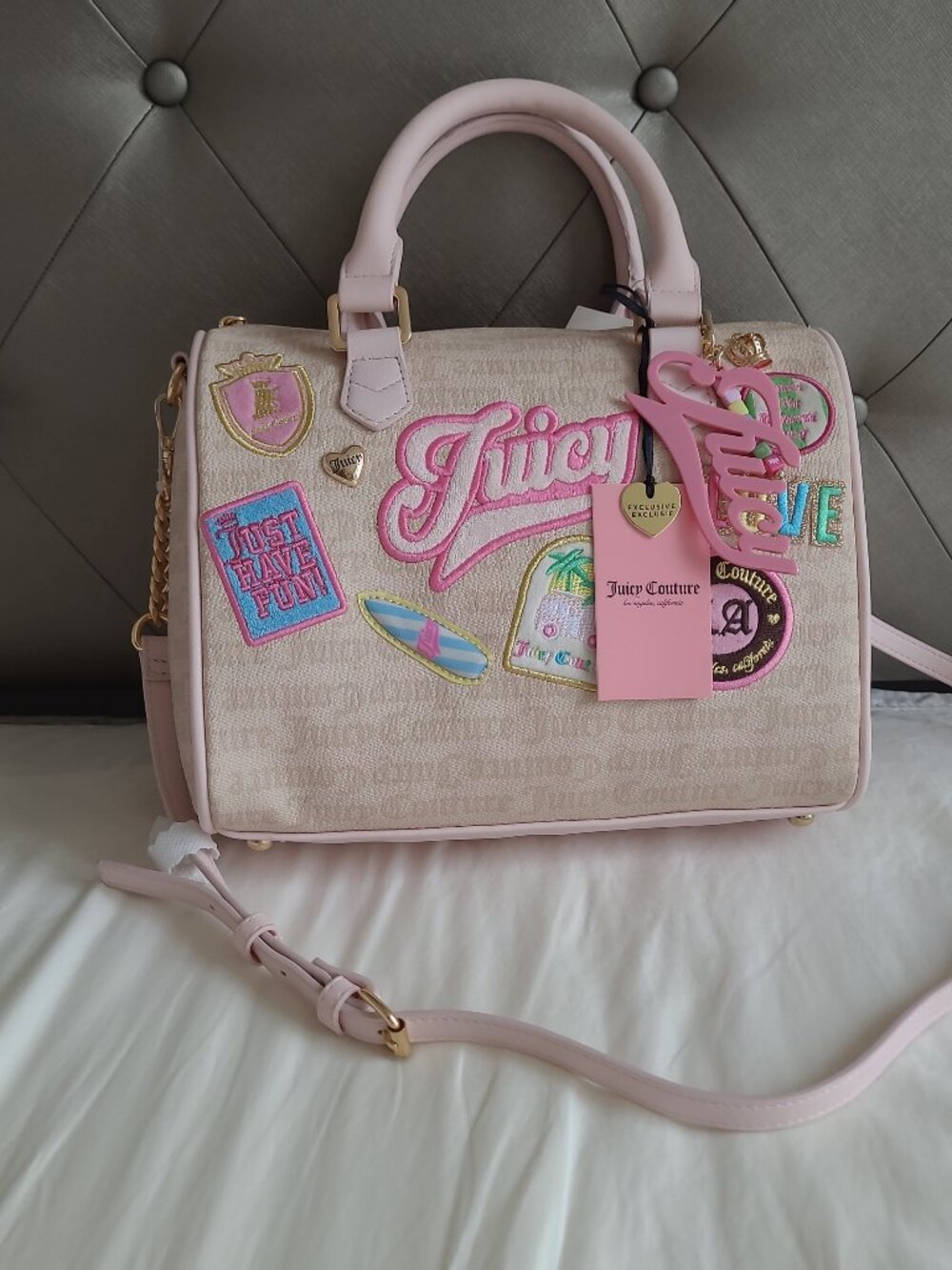 Juicy Couture Run the World Satchel